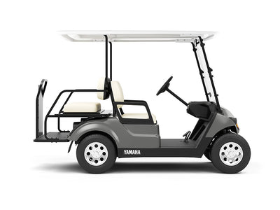 Rwraps Gloss Vinyl Film Wraps Gray (Nardo) Do-It-Yourself Golf Cart Wraps