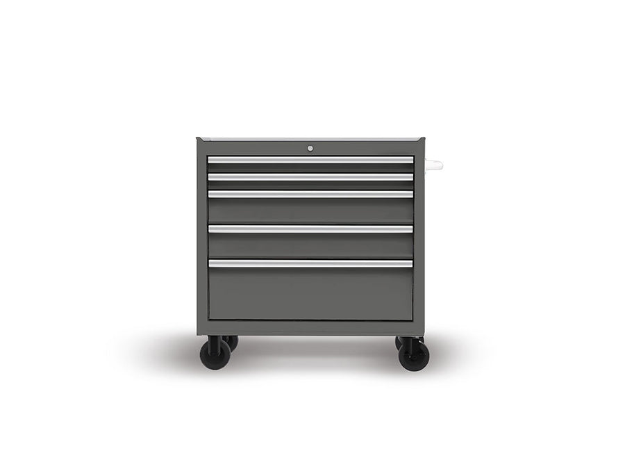 Rwraps Gloss Vinyl Film Wraps Gray (Nardo) DIY Tool Cabinet Wraps