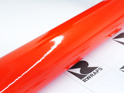 Rwraps Gloss Racing Red Vinyl Film~Rwraps Gloss Racing Red Vinyl Roll~1