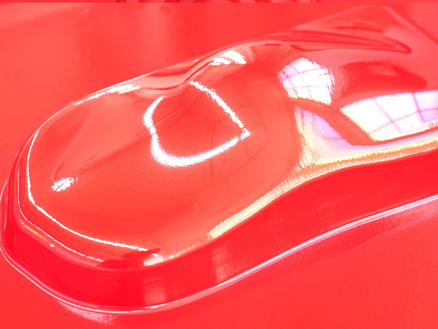 Rwraps Gloss Red Metallic Vinyl Film~Rwraps Gloss Red Metallic Vinyl Film Speed Shape Side View~1