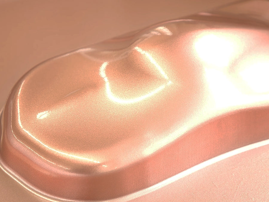 Rwraps Gloss Rose Gold Metallic Film~Rwraps Gloss Rose Gold Metallic Vehicle Wrap~1