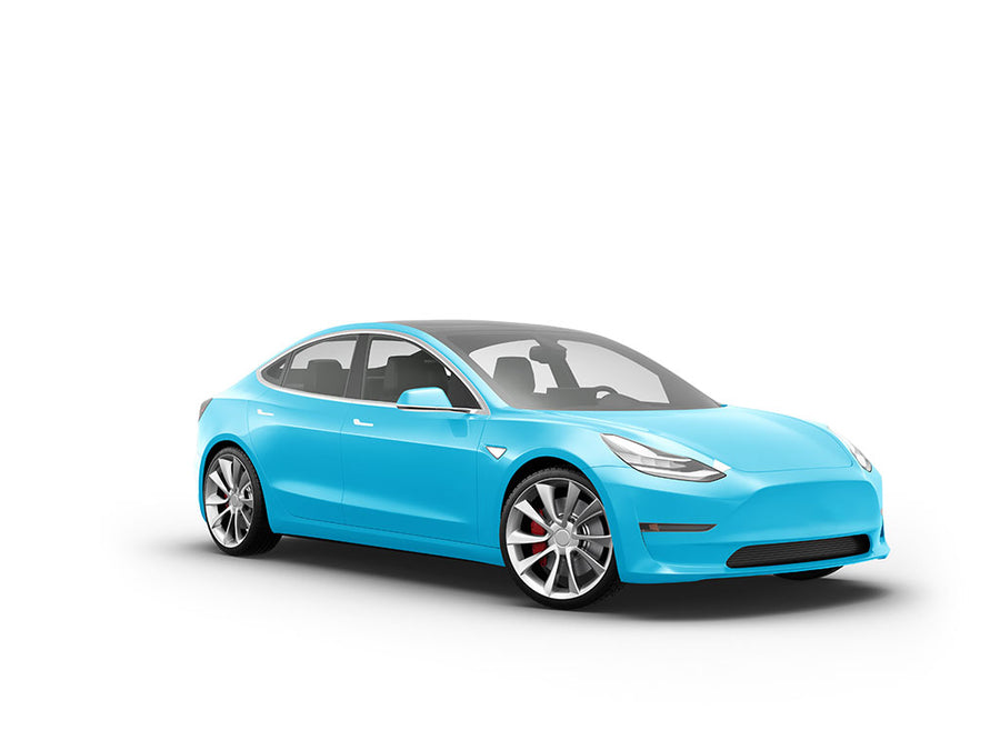 Rwraps Gloss Sky Blue Car Wraps