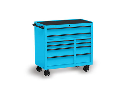 Rwraps™ Gloss Sky Blue Tool Cabinet Wraps
