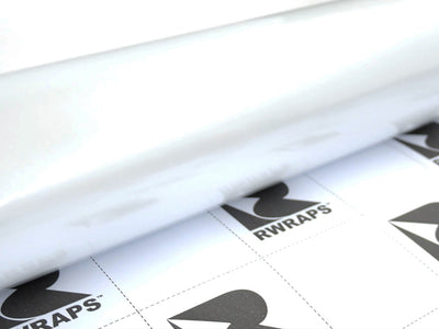 Rwraps Gloss White Pearlescent Film~Rwraps Gloss White Pearlescent Vinyl Roll~1