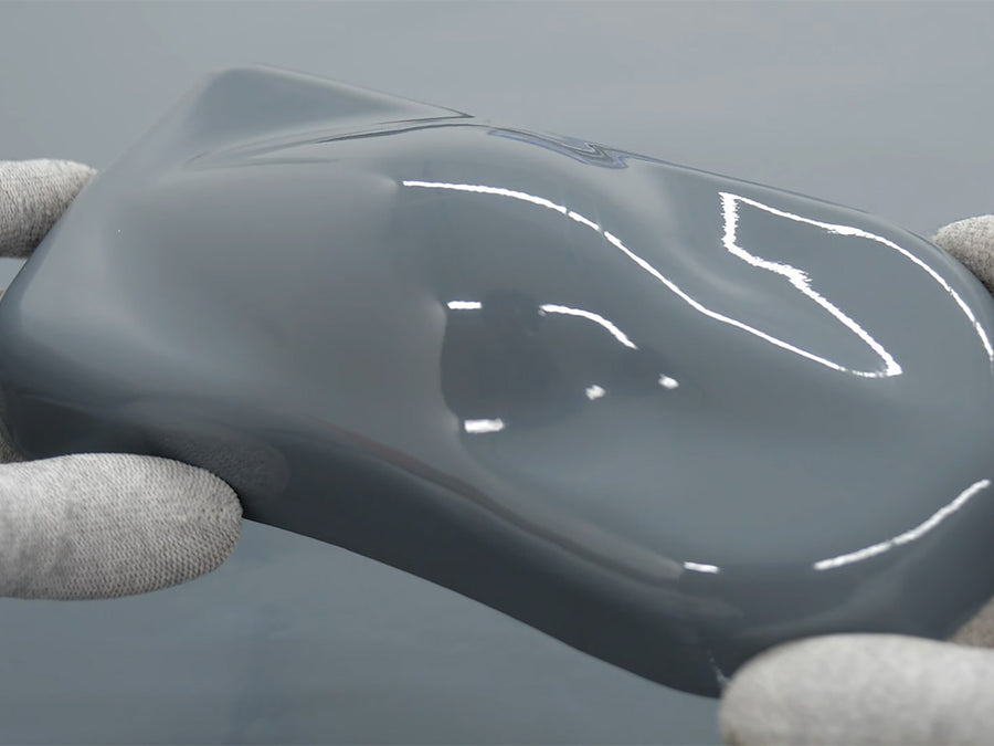 Rwraps Hyper Gloss Gray Film~Rwraps Hyper Gloss Gray Vinyl Speed Shape Model~1