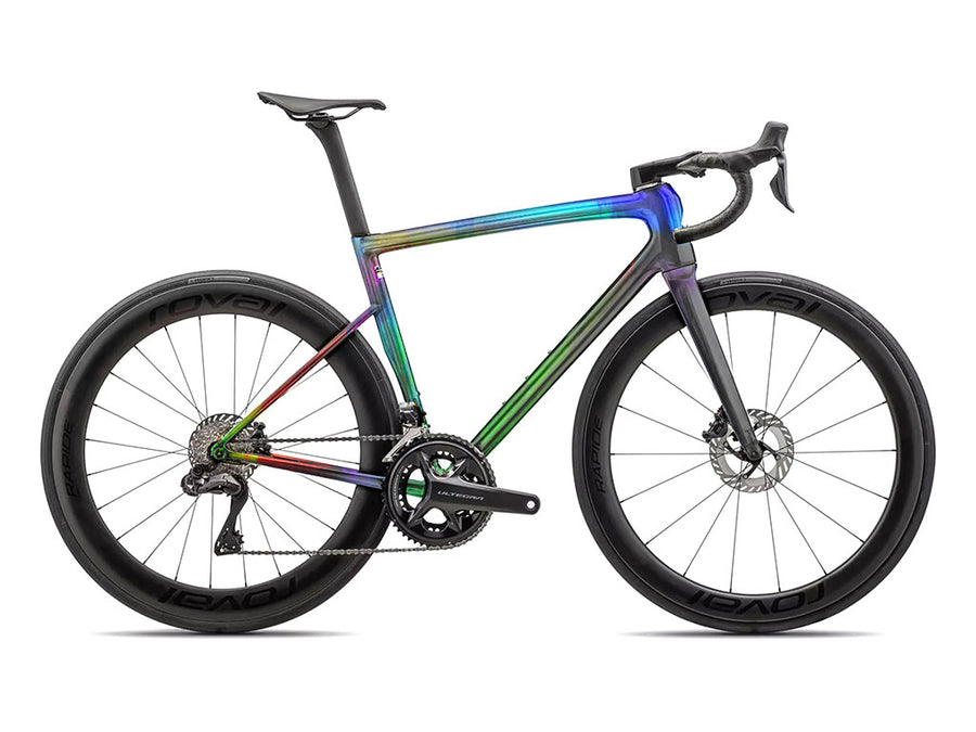 Rwraps Holographic Chrome Black Neochrome Do-It-Yourself Bicycle Wraps