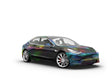 Rwraps Holographic Chrome Black Neochrome Vehicle Wraps