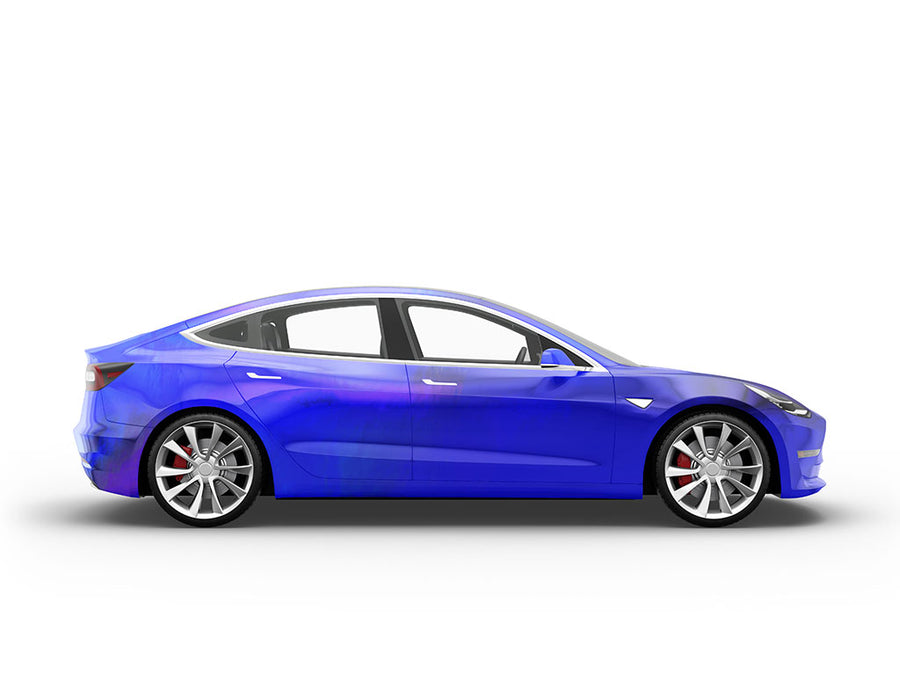 Rwraps Holographic Chrome Blue Neochrome Do-It-Yourself Car Wraps