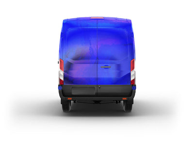 Rwraps Holographic Chrome Blue Neochrome Van Vinyl Wraps
