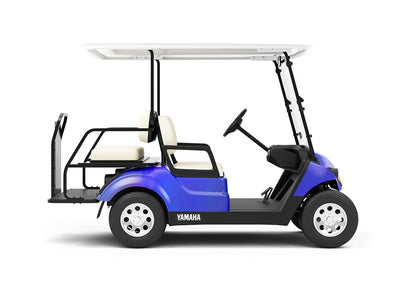Rwraps Holographic Chrome Blue Neochrome Do-It-Yourself Golf Cart Wraps