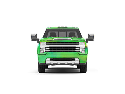 Rwraps Holographic Chrome Green Neochrome DIY Truck Wraps