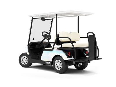 Rwraps Holographic Chrome Silver Neochrome (Matte) Golf Cart Vinyl Wraps