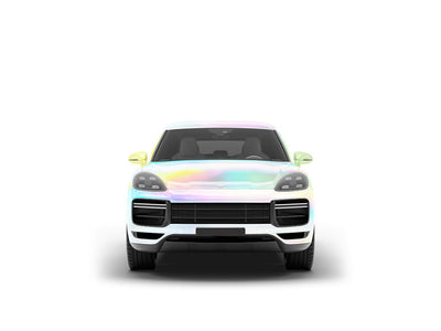 Rwraps Holographic Chrome Silver Neochrome (Matte) DIY SUV Wraps