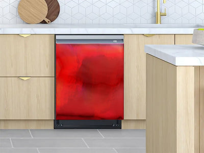 Rwraps™ Holographic Chrome Red Neochrome Custom Dishwasher Cover