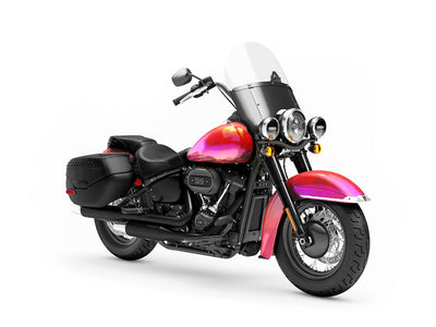 Rwraps Holographic Chrome Red Neochrome Do-It-Yourself Motorcycle Wraps