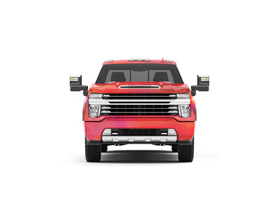 Rwraps Holographic Chrome Red Neochrome DIY Truck Wraps