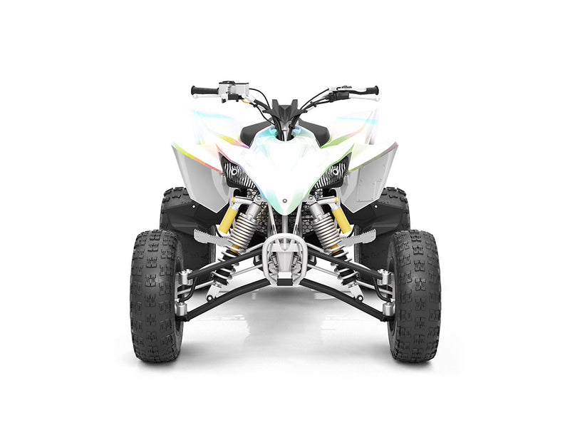 Rwraps Holographic Chrome Silver Neochrome DIY ATV Wraps