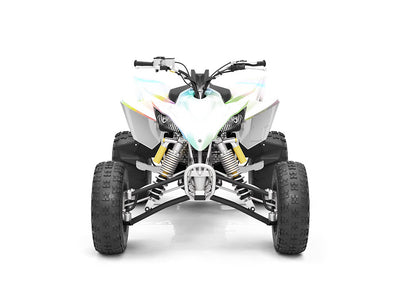 Rwraps Holographic Chrome Silver Neochrome DIY ATV Wraps