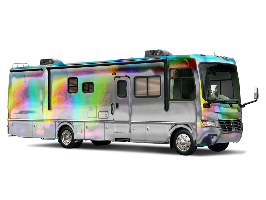 Rwraps™ Holographic Chrome Silver Neochrome RV Wraps | Recreational ...