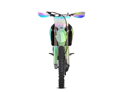 Rwraps Holographic Chrome Silver Neochrome DIY Dirt Bike Wraps