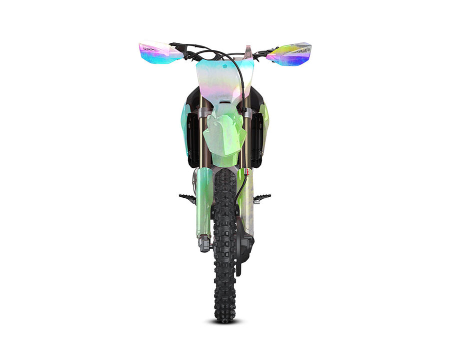 Rwraps Holographic Chrome Silver Neochrome DIY Dirt Bike Wraps