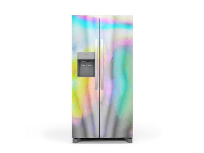 Rwraps™ Holographic Chrome Silver Neochrome Refrigerator Wraps