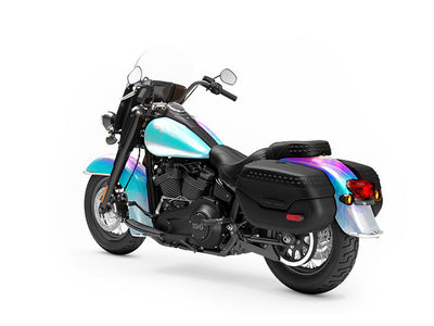 Rwraps Holographic Chrome Silver Neochrome Motorcycle Vinyl Wraps