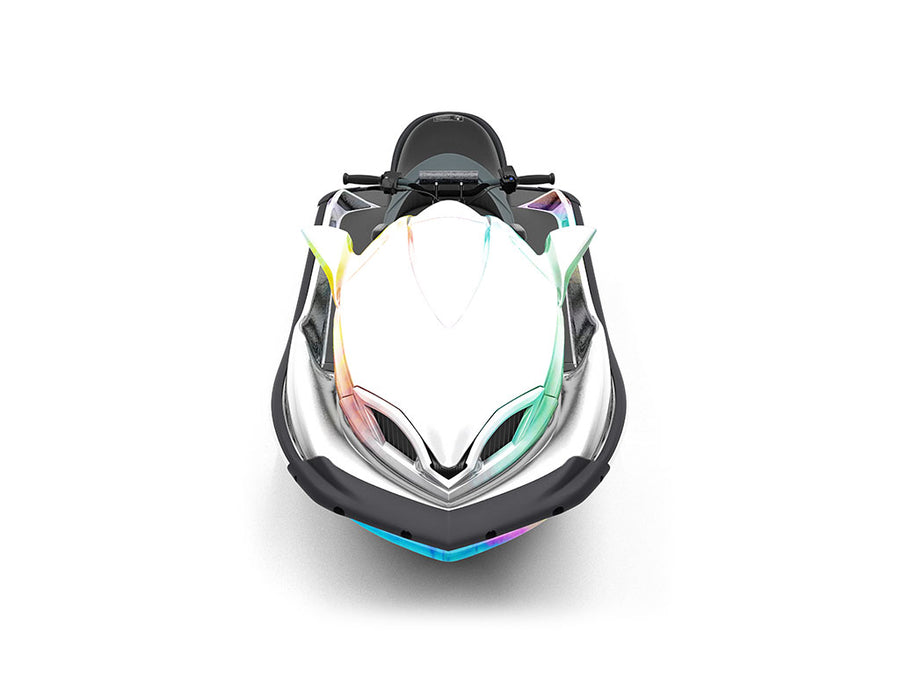 Rwraps Holographic Chrome Silver Neochrome DIY Jet Ski Wraps