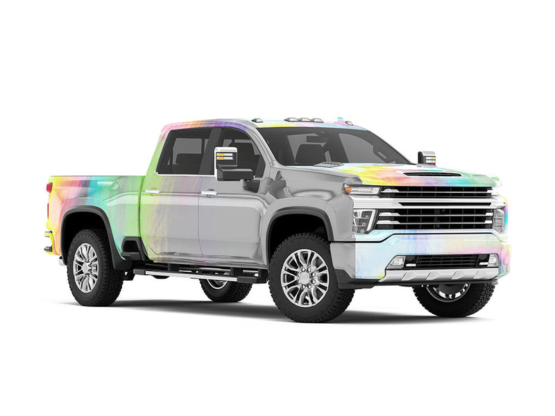 Rwraps Holographic Chrome Silver Neochrome DIY Vehicle Wraps