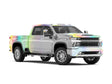 Rwraps Holographic Chrome Silver Neochrome Truck Wraps