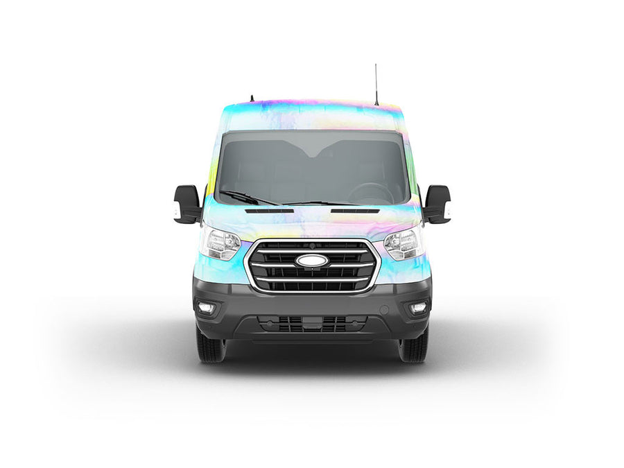 Rwraps Holographic Chrome Silver Neochrome DIY Van Wraps