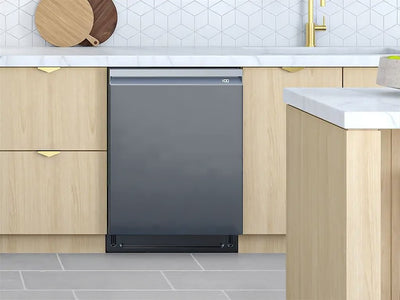 Rwraps™ Hyper Gloss Gray Custom Dishwasher Cover