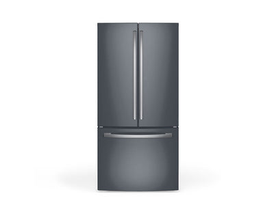 Rwraps Hyper Gloss Gray DIY Built-In Refrigerator Wraps