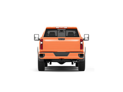 Rwraps Hyper Gloss Orange Truck Vinyl Wraps