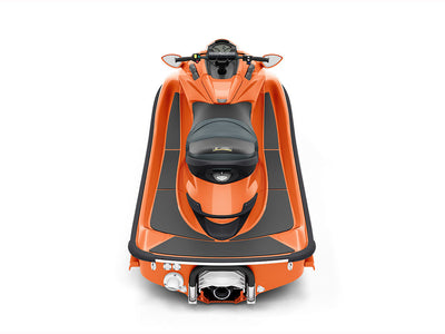 Rwraps Hyper Gloss Orange Jet Ski Vinyl Wraps