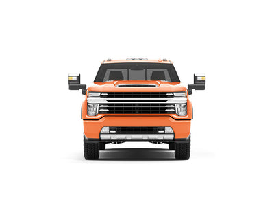 Rwraps Hyper Gloss Orange DIY Truck Wraps