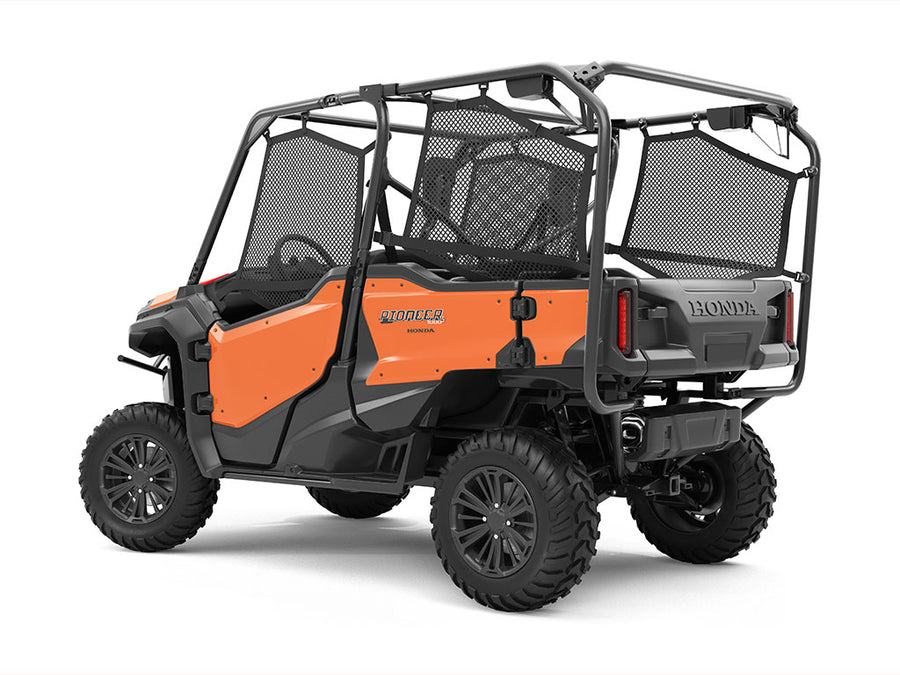 Rwraps Hyper Gloss Orange UTV Vinyl Wraps