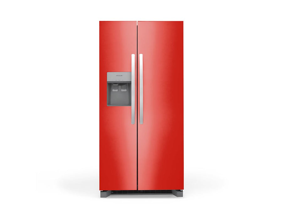 Rwraps™ Hyper Gloss Red Refrigerator Wraps