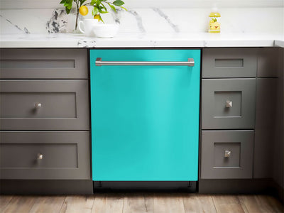 Rwraps™ Hyper Gloss Turquoise Dishwasher Wraps