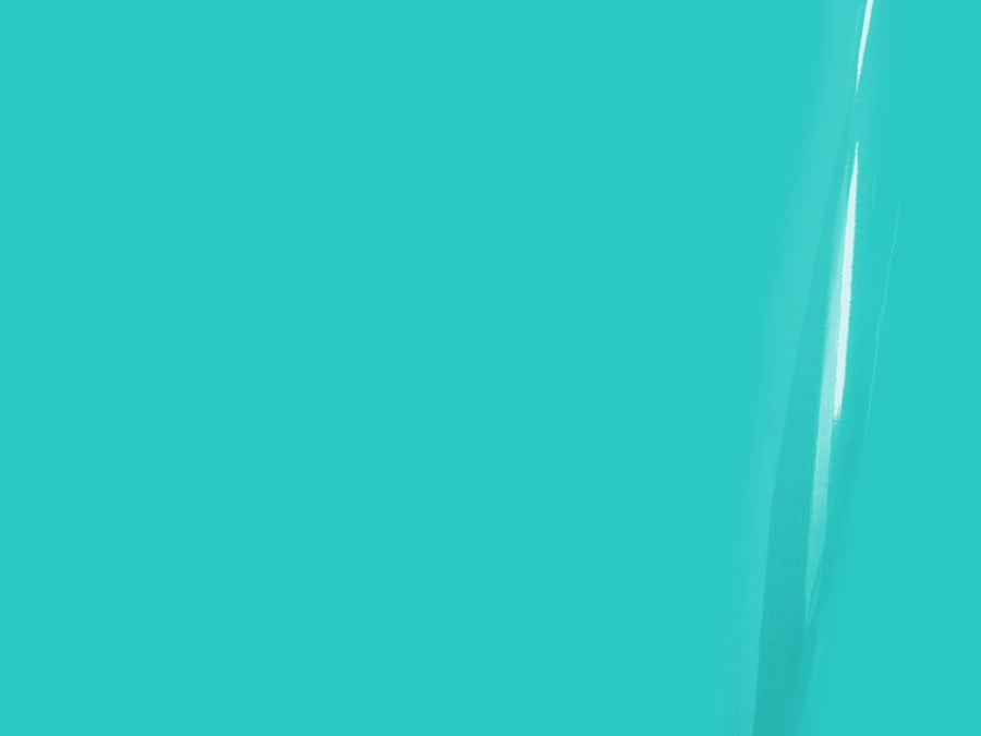 Rwraps Hyper Gloss Turquoise Kitchen Cabinet Wrap Color Swatch