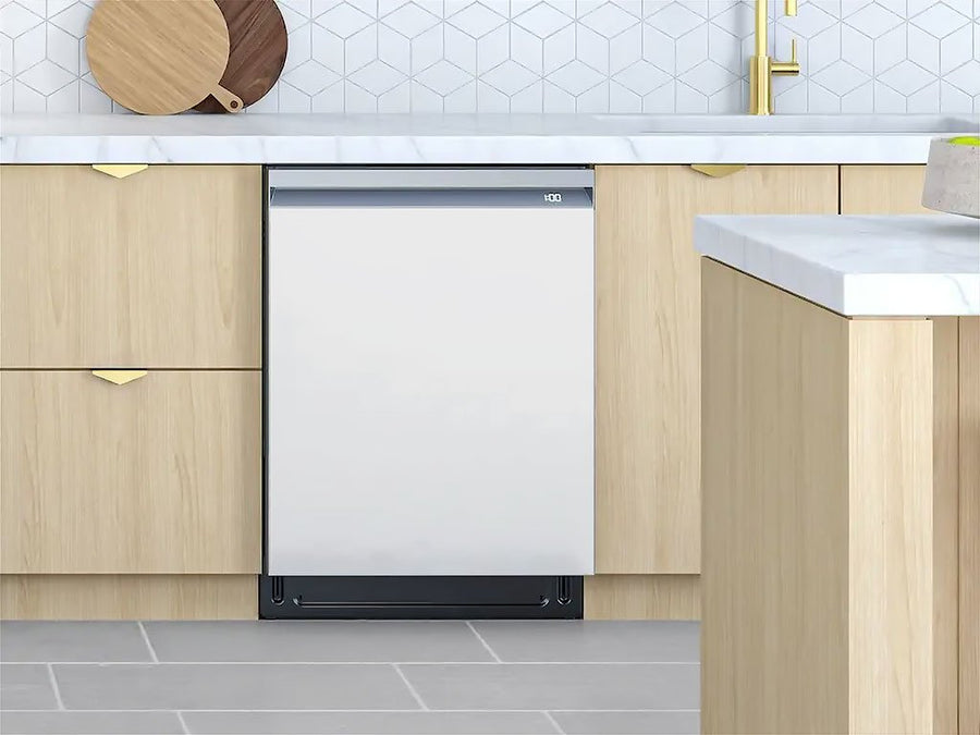 Rwraps™ Hyper Gloss White Custom Dishwasher Cover