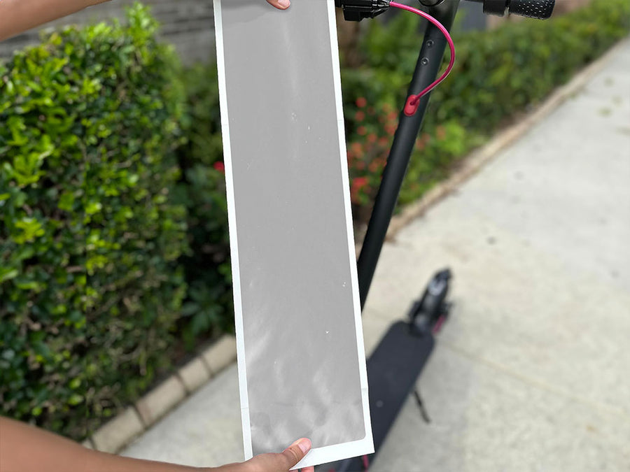 Rwraps Hyper Gloss White DIY Electric Scooter Wraps