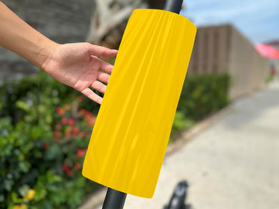 Rwraps Hyper Gloss Yellow Do-It-Yourself E-Scooter Wraps