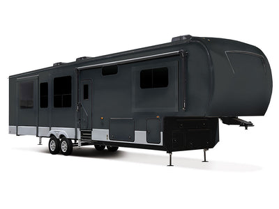 Rwraps Leather Black RV Vinyl Wraps