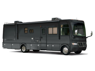 Rwraps Leather Black Recreational Vehicle Wraps