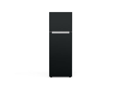 Rwraps Leather Black DIY Refrigerator Wraps