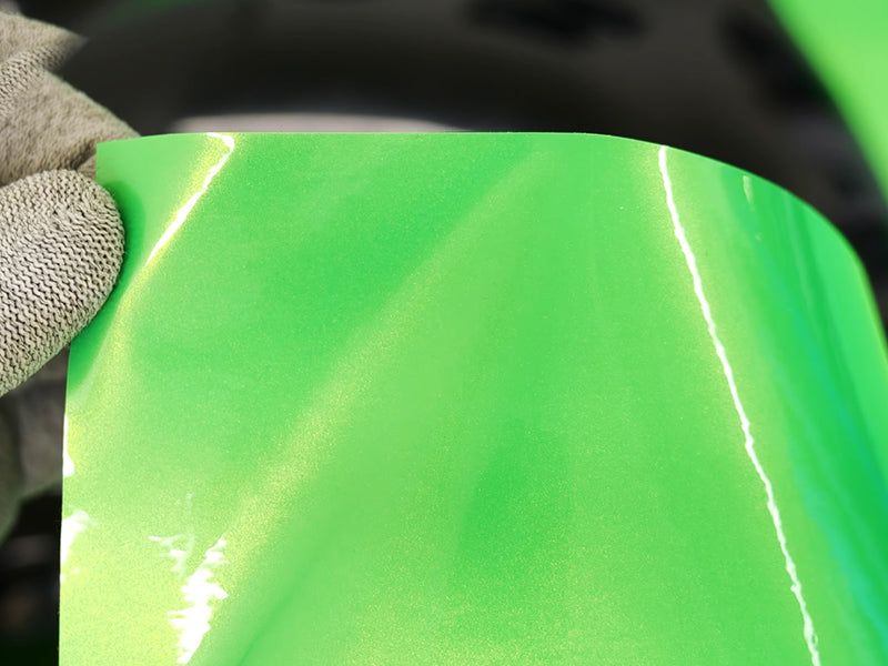 Rwraps Magic Green Chameleon Film~Rwraps Magic Green Chameleon Vinyl Sheet~1