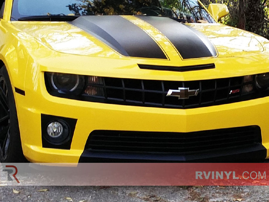 Camaro Matte Black Fog Light Trim