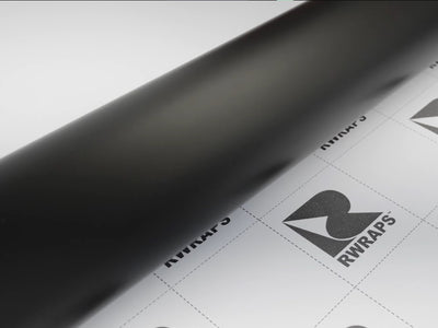 Rwraps Matte Black Vinyl Film