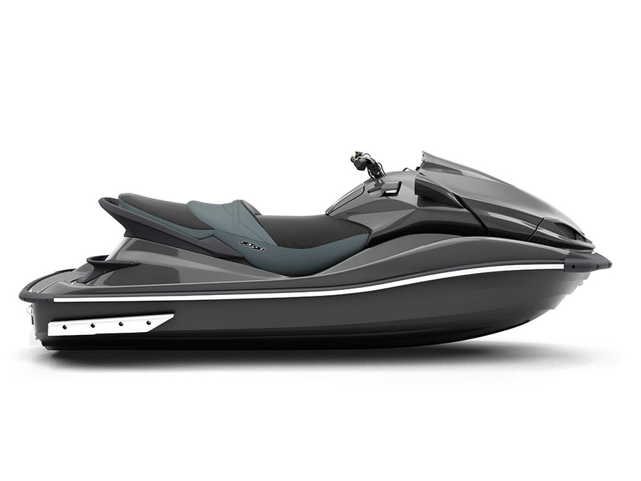 Rwraps Matte Black Do-It-Yourself Jet Ski Wraps
